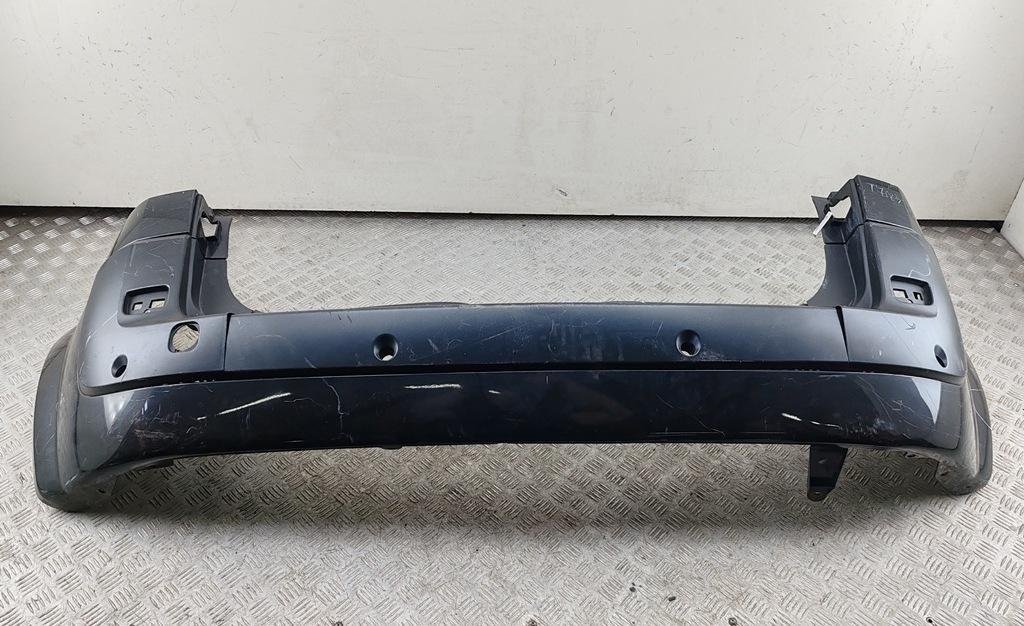 бампер задний Renault Scenic II 2006, чёрный, минивэн, 8200141081