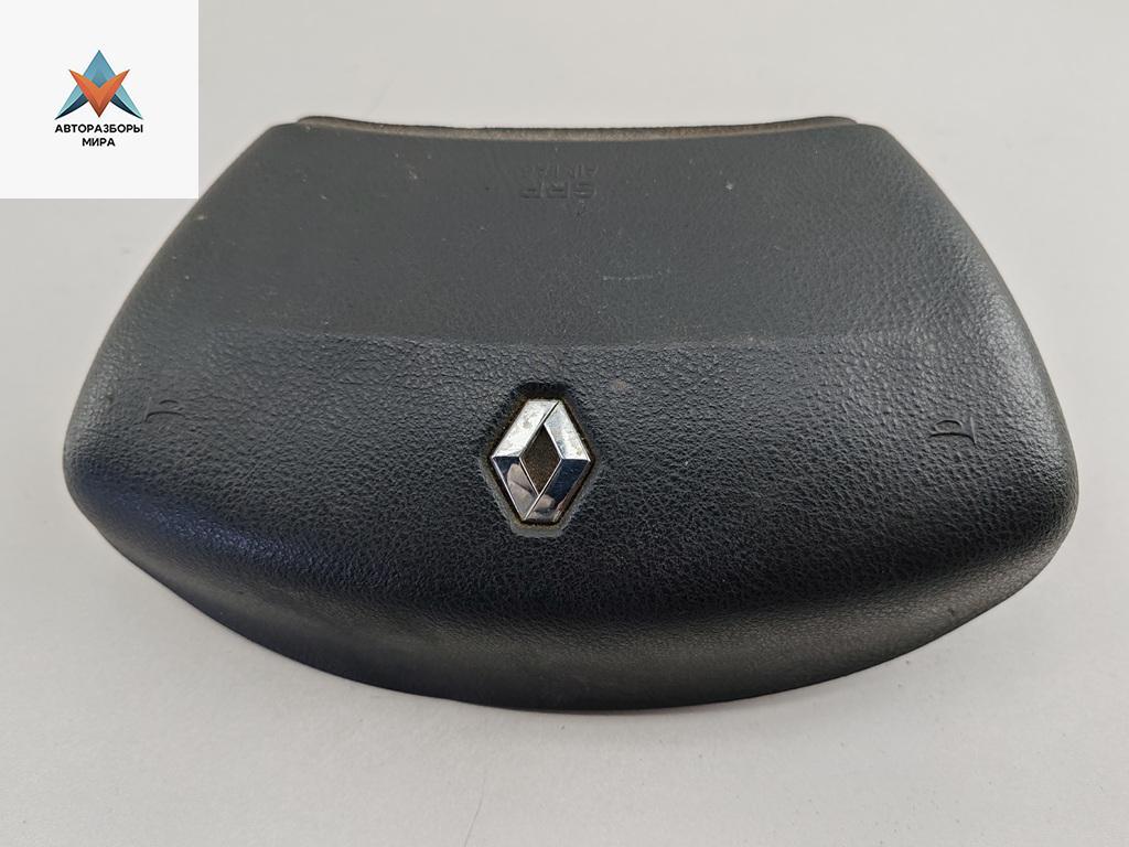 подушка безопасности водителя Renault Espace 4 поколение 2003, 2.2 л., дизель, МКПП, серый, минивэн, 8200071201 - фото №1