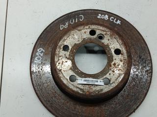 диск тормозной задний Mercedes-Benz CLK-Класс W208/A208 [рестайлинг] 1999, 2.0 л., бензин, АКПП, серый, купе