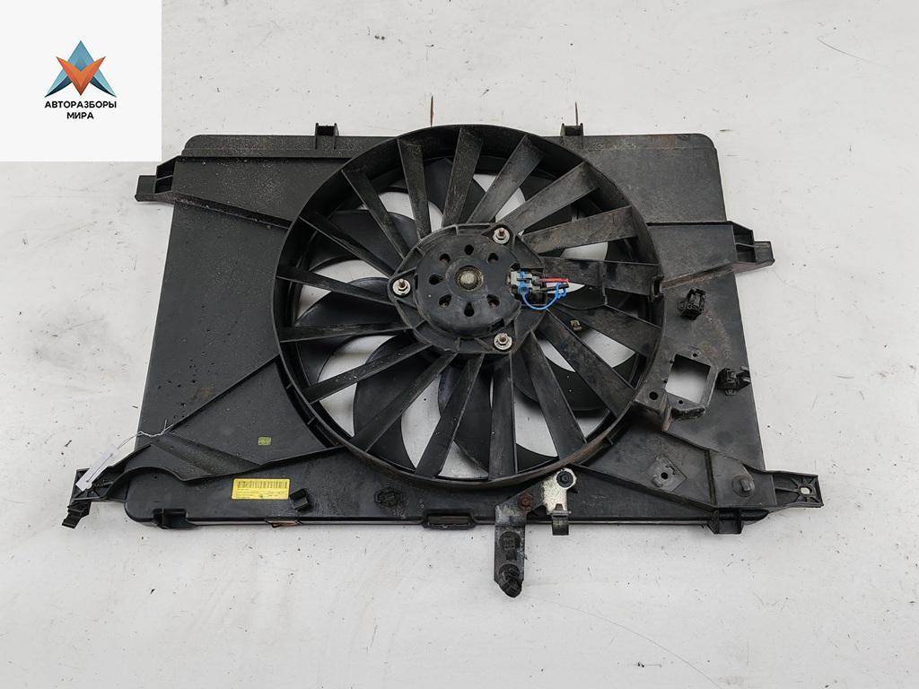 вентилятор радиатора Alfa Romeo 159 1 поколение 2005, 1.9 л., бензин, МКПП, серый, седан - фото №1