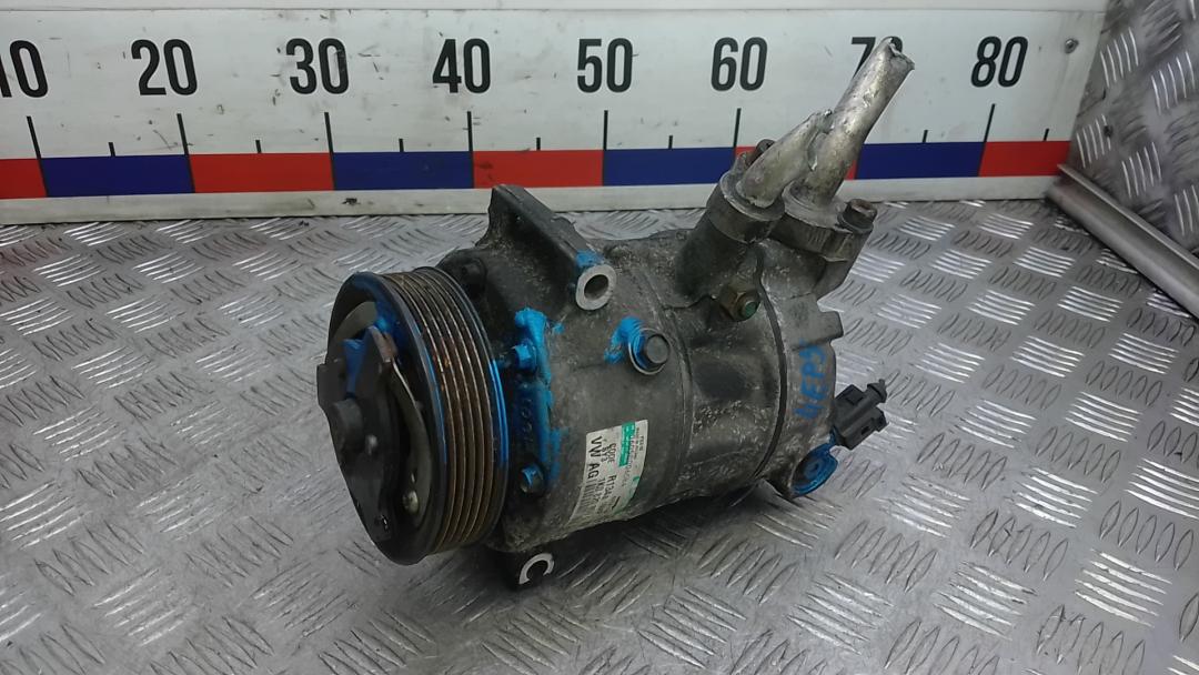 компрессор кондиционера Skoda Superb 2 поколение 2011, 2.0 л., дизель, АКПП, универсал, 1K0820859Q - фото №1