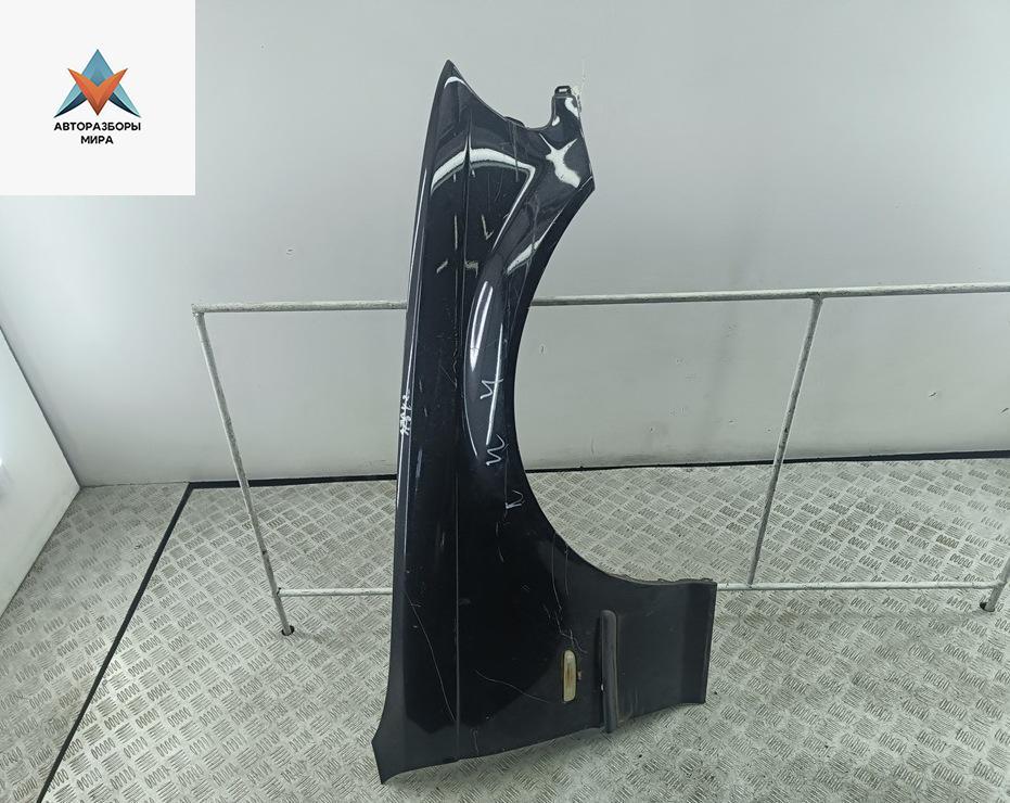 крыло переднее правое BMW 3 серия E46 2000, 2.0 л., бензин, АКПП, чёрный, седан - фото №1