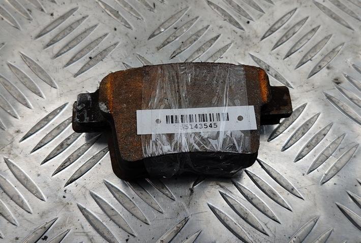 Колодки тормозные задние Ford Mondeo III 2004, 1.8 л., бензин, МКПП, синий, хетчбэк 5 дв.