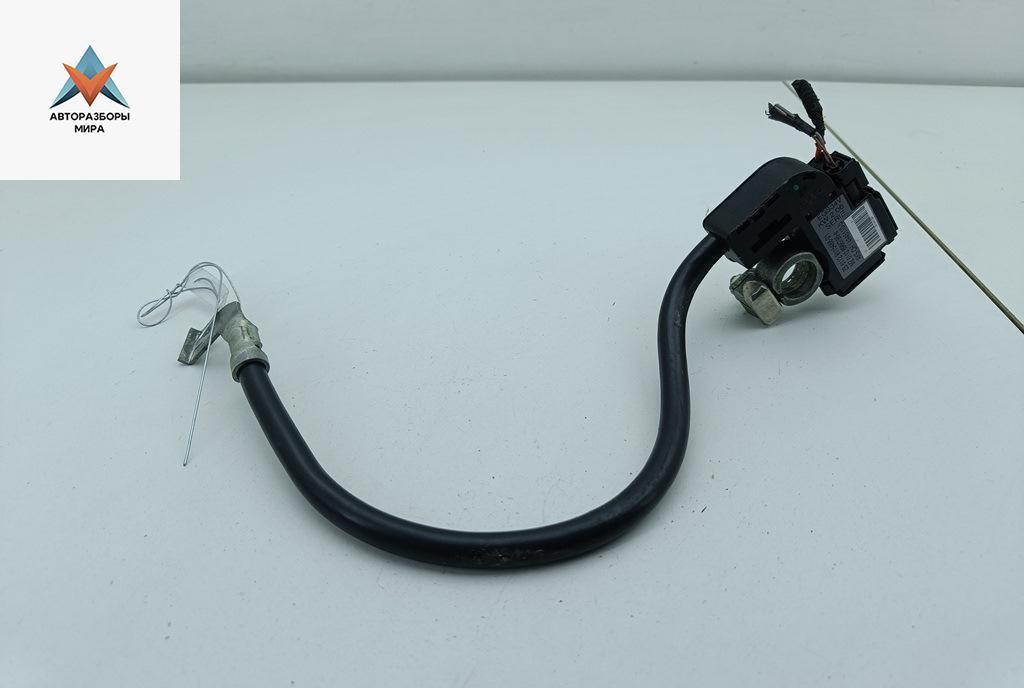 минусовой провод аккумулятора BMW 5 серия E60/E61 2006, 2.5 л., бензин, АКПП, серый, седан, 9115488 - фото №1