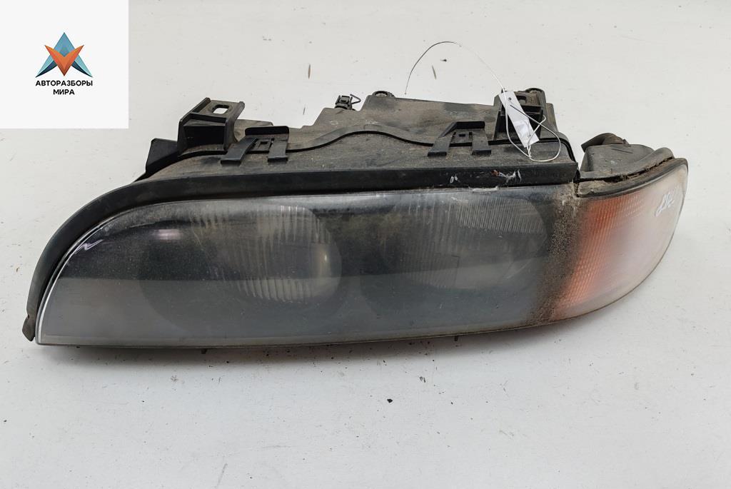 фара левая BMW 5 серия E39 1997, 2.5 л., бензин, МКПП, серый, универсал, 152139-00 - фото №1