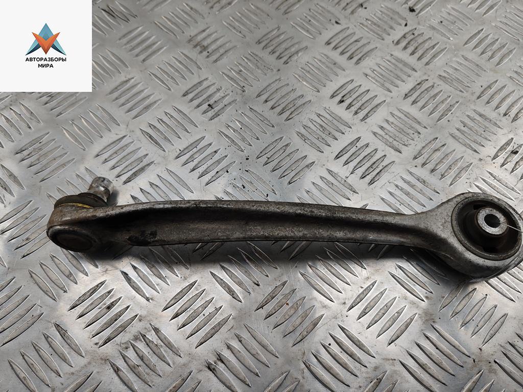 рычаг передний правый Audi A4 B6 2001, 2.5 л., дизель, МКПП, чёрный, универсал - фото №1
