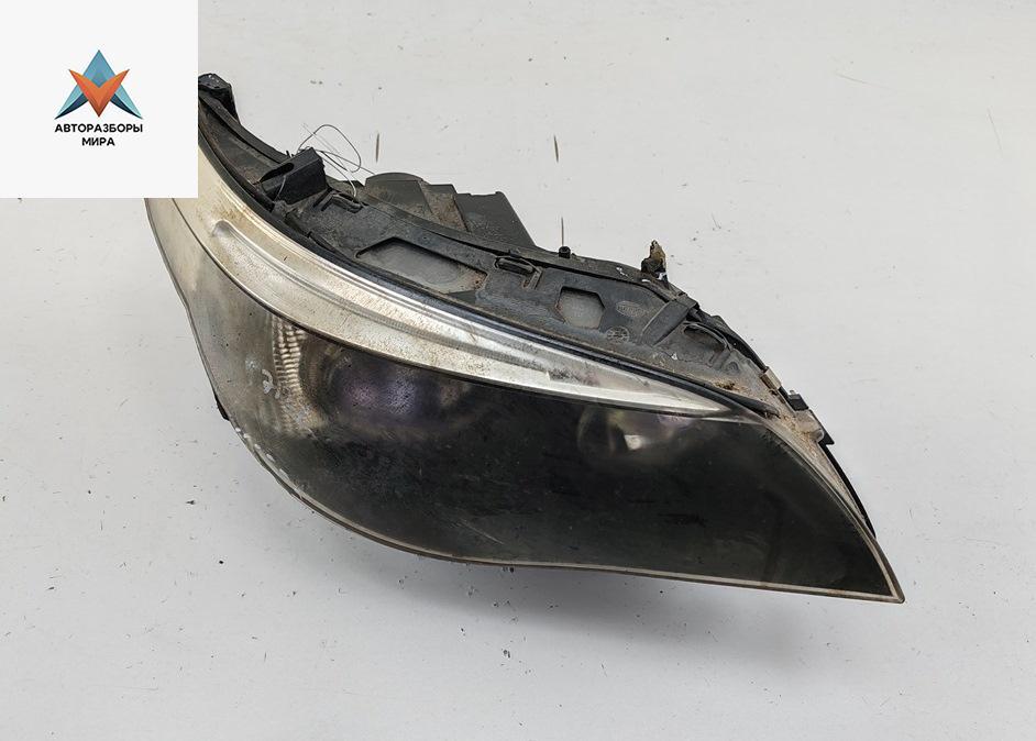 фара правая BMW 5 серия E60/E61 2005, 2.5 л., дизель, МКПП, серый, универсал - фото №1
