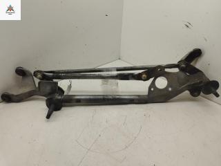 Механизм стеклоочистителя переднего (трапеция дворников) Nissan Primera P12 2006, 1.8 л., бензин, МКПП, чёрный, универсал