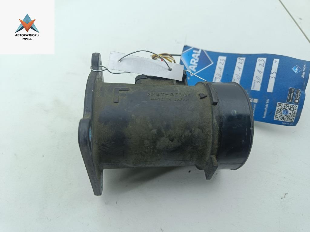 Расходомер (измеритель потока воздуха) Nissan Primera P12 2006, 1.8 л., бензин, МКПП, чёрный, универсал, 22680AW400 - фото №1