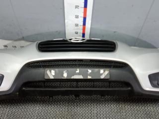 бампер передний Hyundai Santa Fe 2 поколение (CM) [рестайлинг] 2009, 2.2 л., дизель, АКПП, внедорожник 5 дв.