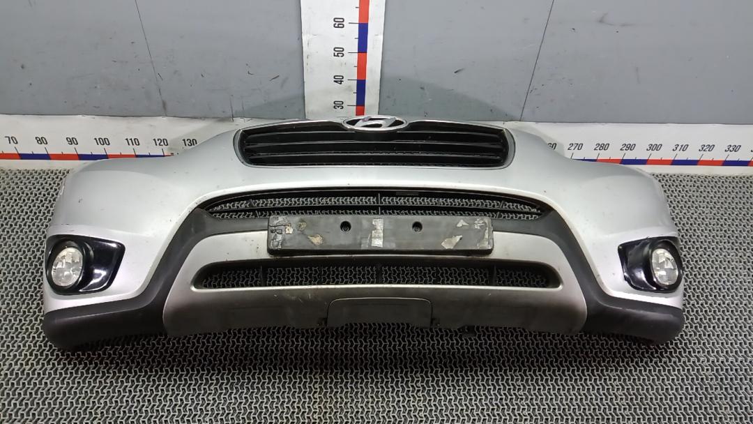 бампер передний Hyundai Santa Fe 3 поколение (DM) 2012, 2.2 л., дизель, МКПП, внедорожник 5 дв. - фото №1