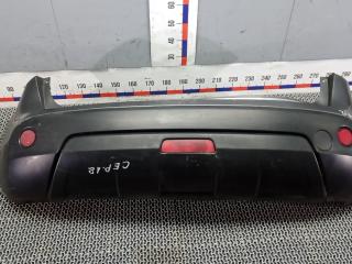 бампер задний Nissan Qashqai 1 поколение [рестайлинг] 2012, 1.5 л., дизель, МКПП, внедорожник 5 дв.