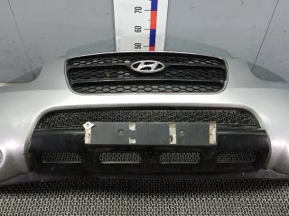 бампер передний Hyundai Santa Fe 2 поколение (CM) 2007, 2.2 л., дизель, МКПП, внедорожник 5 дв.
