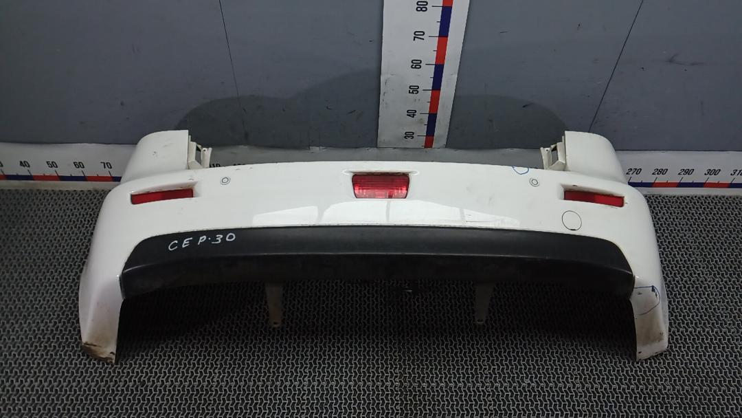 бампер задний Mitsubishi Lancer 10 поколение 2010, 2.0 л., DiD, дизель, МКПП, хетчбэк 5 дв. - фото №1