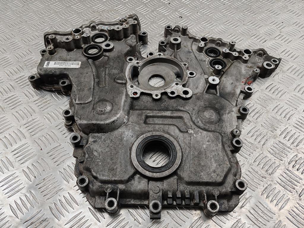 крышка двигателя передняя Opel Insignia 1 поколение (A) 2009, 2.8 л., бензин, АКПП, серый, универсал, A28NETHN043894 - фото №1