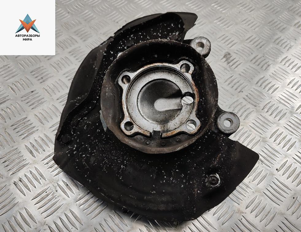 Кулак (корпус ступицы) передний левый BMW 5 серия E39 1999, 2.5 л., бензин, АКПП, серый, универсал - фото №1