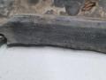 Накладка на порог наружная левая Volkswagen Passat B6 2006, чёрный, универсал, 3C0853855B - фото №3
