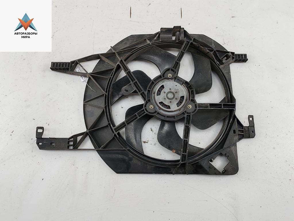 вентилятор радиатора Opel Vivaro A 2005, 1.9 л., дизель, МКПП, белый, микроавтобус - фото №1
