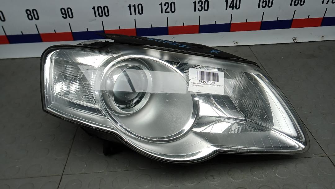 фара правая Volkswagen Passat B6 2008, 2.0 л., дизель, МКПП, универсал, 3C0941006AC, 3C0941006AD - фото №1