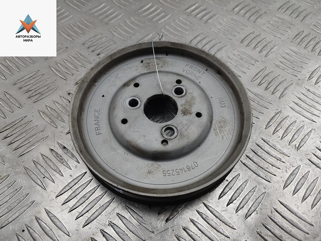 шкив насоса гидроусилителя Audi A6 4B/C5 1997, 2.4 л., бензин, АКПП, зелёный, седан, 078145255 - фото №1