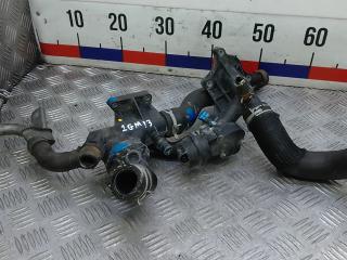 Корпус термостата дизельный Nissan Qashqai 2 поколение 2013, 1.6 л., дизель, МКПП, внедорожник 5 дв., 1106100Q1J