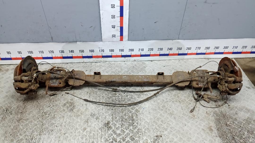 балка задняя Opel Movano 2 поколение (B) 2013, 2.3 л., дизель, МКПП, микроавтобус - фото №1