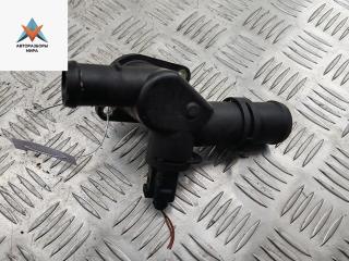 фланец (тройник) системы охлаждения Volkswagen Touran 1 поколение [рестайлинг] 2007, 2.0 л., бензин, МКПП, синий, минивэн, 06A121133AL