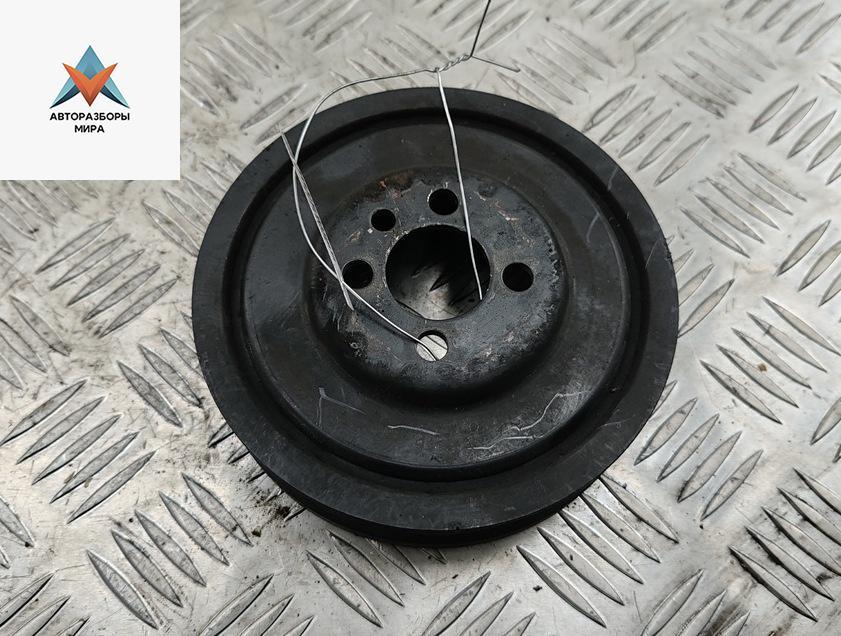 шкив коленвала Volkswagen Touran 1 поколение 2003, 2.0 л., дизель, МКПП, чёрный, минивэн, 03G105243 - фото №1