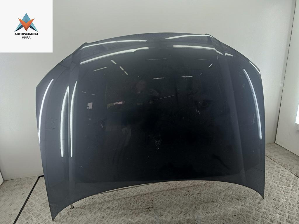 капот Audi A3 8P 2003, 1.6 л., бензин, МКПП, серый, хетчбэк 3 дв. - фото №1