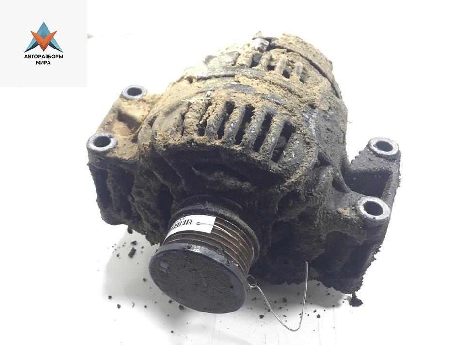 генератор Mercedes-Benz Sprinter W901-W905 2005, 2.2 л., дизель, МКПП, зелёный, микроавтобус - фото №1