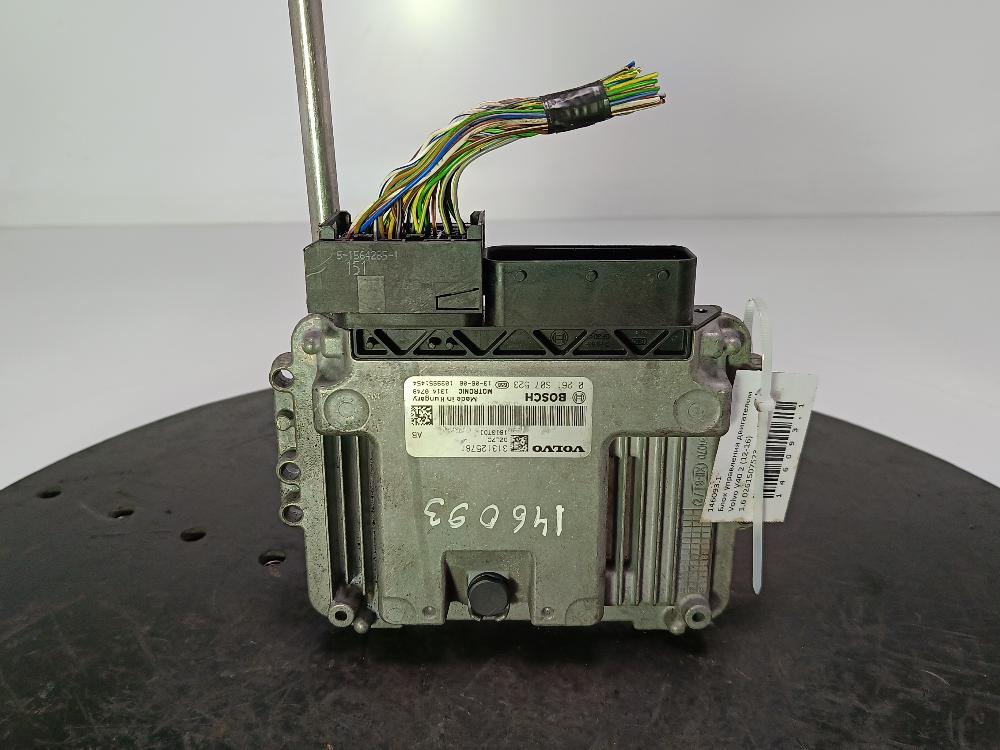 Блок управления двигателем Volvo V40 2 поколение 2013, цвет, 0261507523 - фото №1