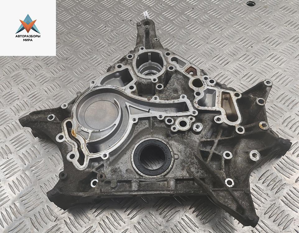 крышка двигателя передняя Mercedes-Benz S-Класс W221 2006, 4.7 л., бензин, АКПП, чёрный, седан, 2720150802 - фото №1