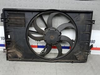 вентилятор радиатора Skoda Superb 2 поколение 2010, 1.9 л., D TDI PD, дизель, МКПП, хетчбэк 5 дв.