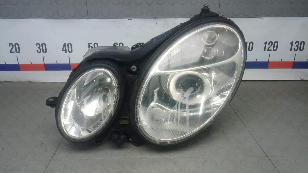 фара левая Mercedes-Benz E-Класс W211/S211 2005, 2.2 л., D E220 CDI, дизель, АКПП, седан - фото №1