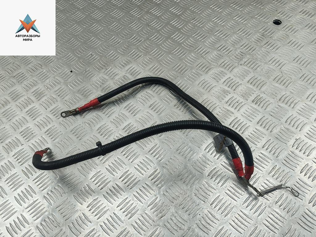 плюсовой провод аккумулятора BMW 5 серия E60/E61 2006, 2.5 л., бензин, АКПП, серый, седан, 7543298 - фото №1