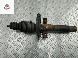 амортизатор передний левый Renault Megane 2 поколение 2004, 1.6 л., бензин, МКПП, серый, хетчбэк 5 дв.