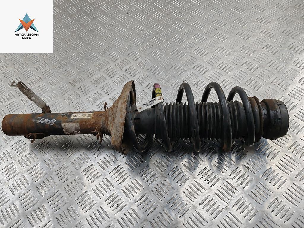 стойка передняя Skoda Octavia mk1 (A4 1U) 2003, 2.0 л., бензин, МКПП, синий, хетчбэк 5 дв., 1J0413031N - фото №1