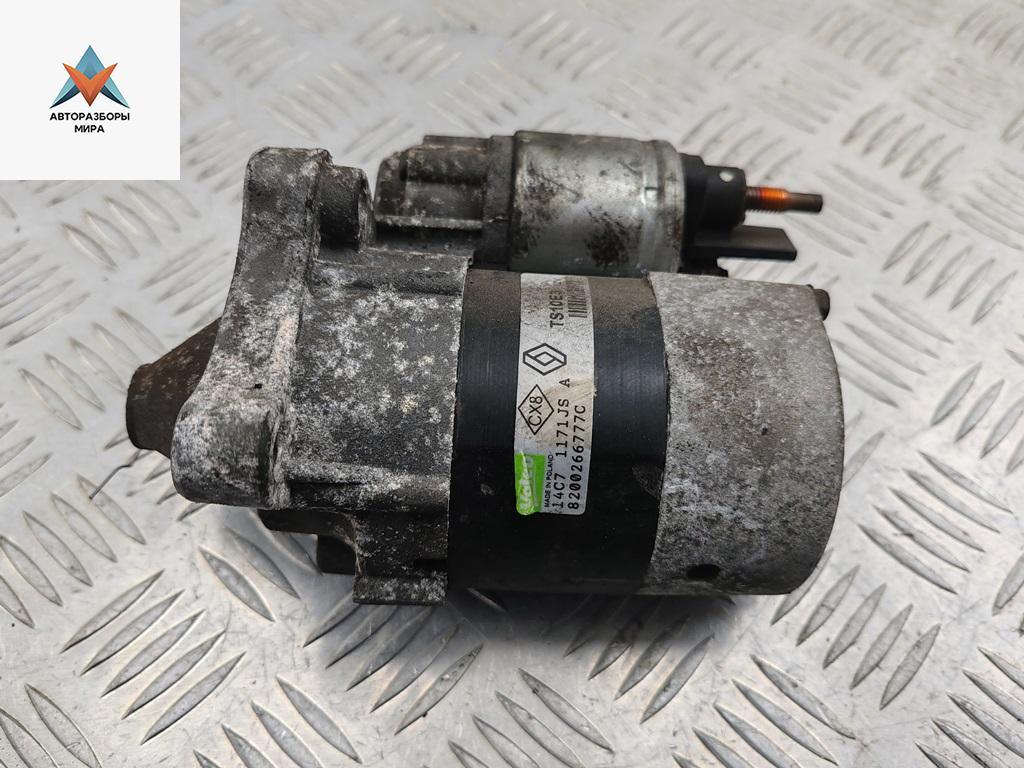 стартер Dacia (Renault) Logan 2007, 1.6 л., бензин, МКПП, чёрный, универсал, TS10E3 - фото №1