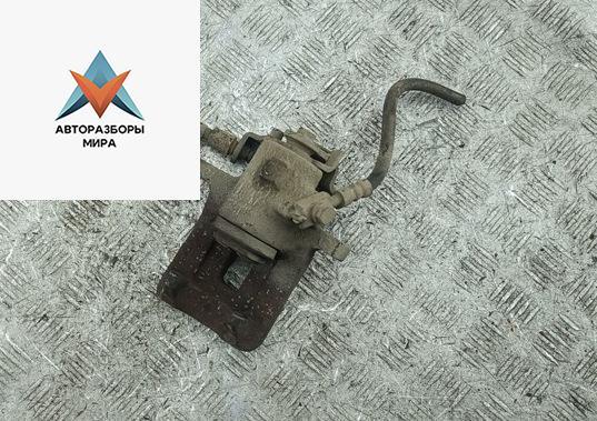 суппорт задний левый Audi A4 B6 2003, 2.4 л., бензин, АКПП, серый, универсал - фото №1