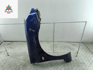 крыло переднее правое Peugeot 307 1 поколение 2003, 1.6 л., бензин, МКПП, синий, универсал, 9643107180