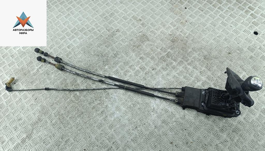 трос кулисы КПП Peugeot 508 1 поколение 2011, 2.0 л., дизель, МКПП, чёрный, универсал, 9685327877 - фото №1