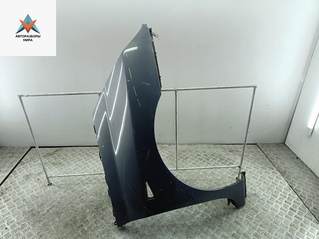 крыло переднее правое Renault Espace 4 поколение 2005, 2.0 л., бензин, МКПП, синий, минивэн, 8200005898 - фото №1