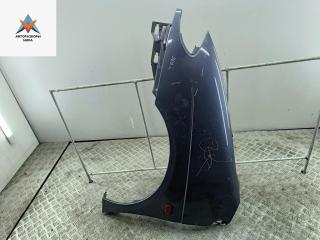 крыло переднее левое Renault Scenic 1 поколение 1998, 1.6 л., бензин, МКПП, синий, минивэн