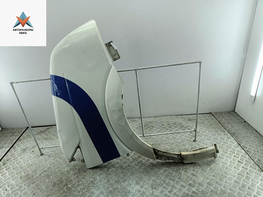 крыло переднее правое Volkswagen Crafter 1 поколение 2007, 2.5 л., дизель, МКПП, белый, микроавтобус - фото №1