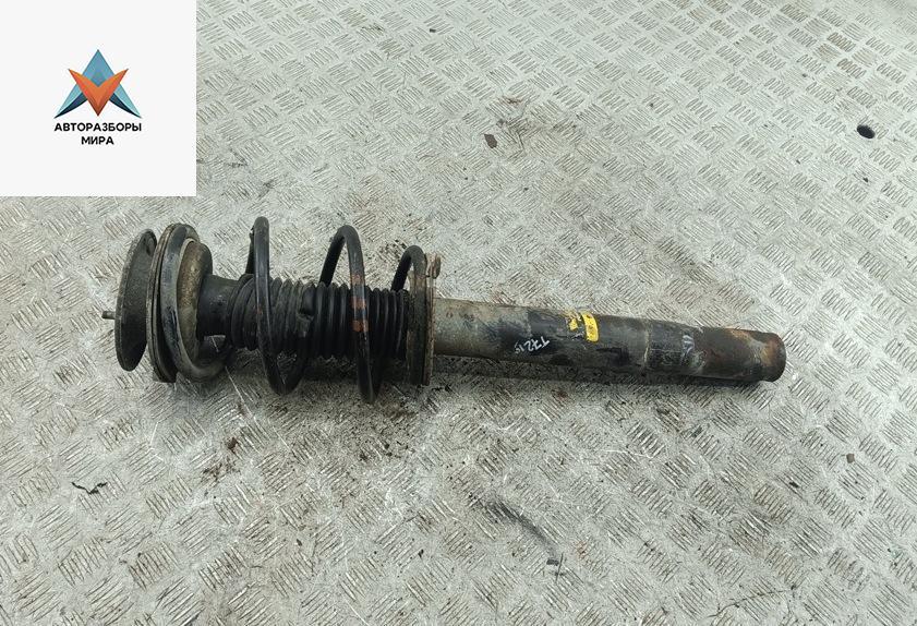 стойка передняя BMW 5 серия E39 1999, 2.5 л., бензин, АКПП, серый, универсал - фото №1