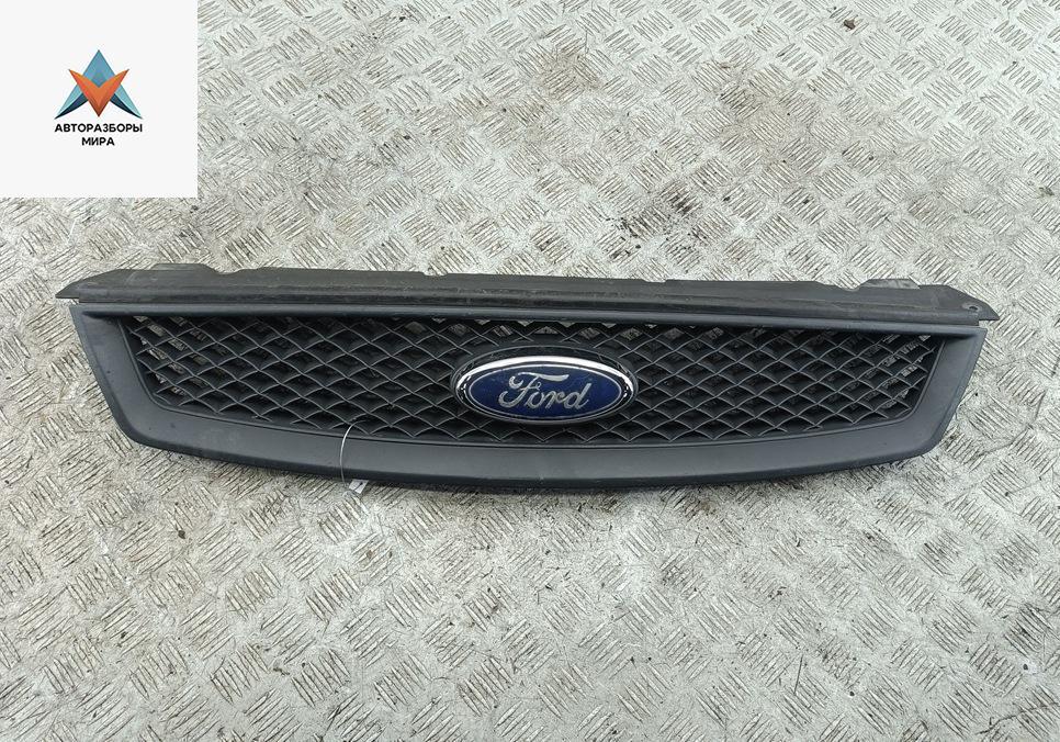 решетка радиатора Ford Focus 2 поколение 2005, серый, хетчбэк 5 дв., 4M518138A - фото №1