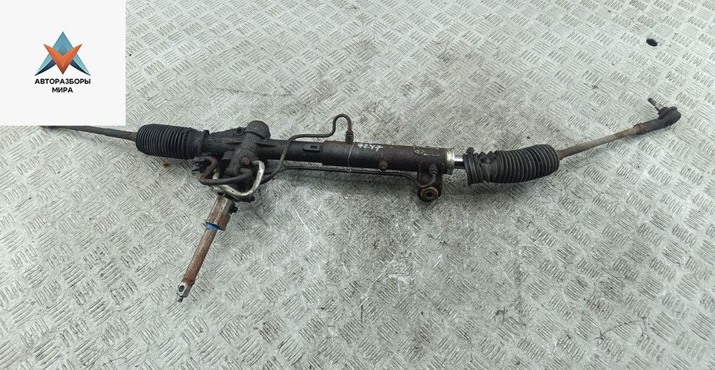 рулевая рейка Ford Focus 1 поколение 1999, 1.8 л., бензин, МКПП, серый, универсал, 98AG3A500AM - фото №1