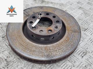 диск тормозной передний Volkswagen Phaeton 1 поколение 2003, 3.2 л., бензин, АКПП, чёрный, седан