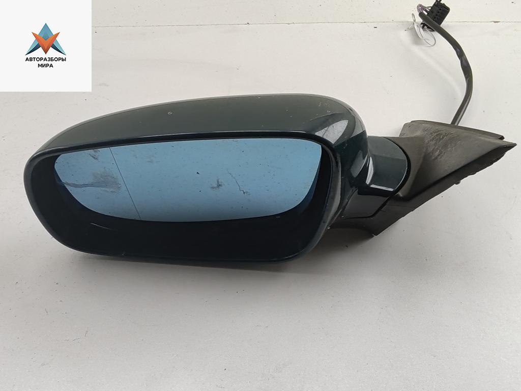 зеркало левое Volkswagen Passat B5 1999, 1.8 л., бензин, МКПП, зелёный, универсал, 3B0857933 - фото №1