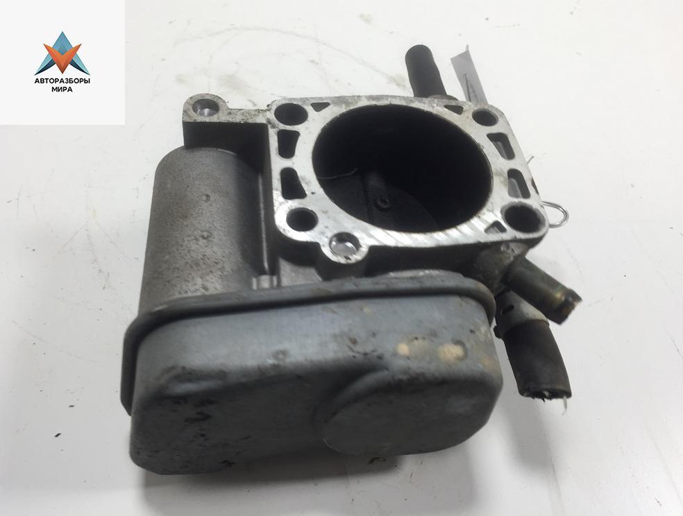 заслонка дроссельная Opel Astra G 2000, 1.6 л., бензин, МКПП, зелёный, универсал, 25177983 - фото №1